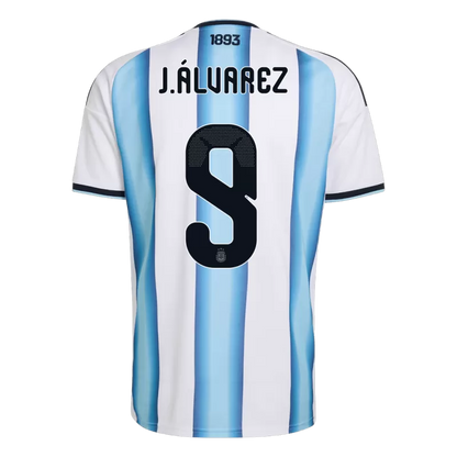Argentina world cup 2026 J.ÁLVAREZ 9 Home Soccer Jersey - fan version