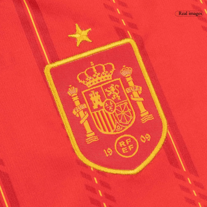 KIDS SPAIN HOME SOCCER JERSEY KIT 2026