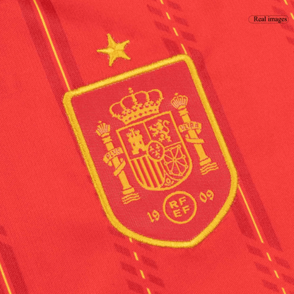 KIDS SPAIN HOME SOCCER JERSEY KIT 2026