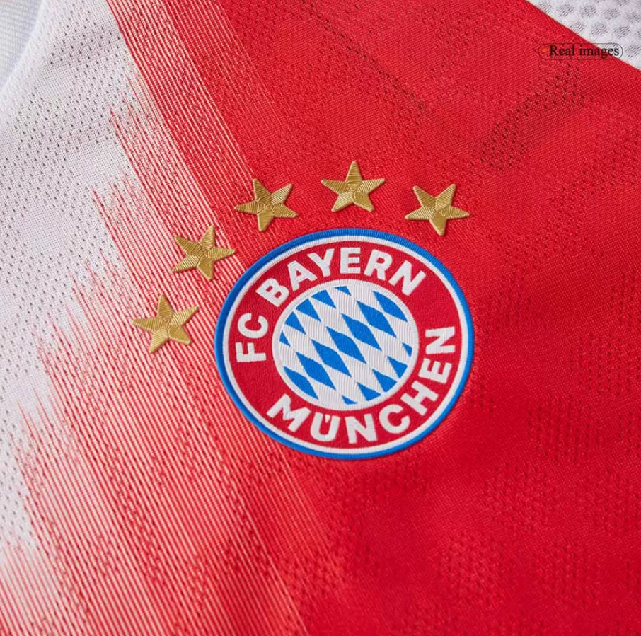 BAYERN MUNICH OLISE 17 HOME SOCCER JERSEY 2025/26 - Player Version