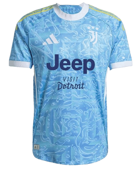 JUVENTUS AWAY SOCCER JERSEY 2025/26 - Player Version