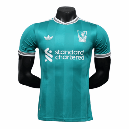 Liverpool away green football jersey 25/26 - player version
