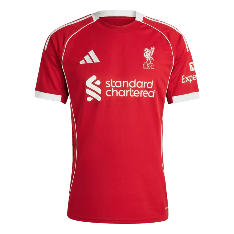 Liverpool Home Jersey 2025-26 Fan Version