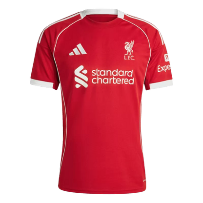 Liverpool Home Jersey 2025-26 Fan Version