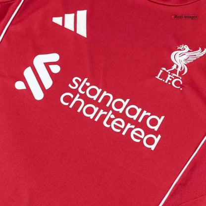 Liverpool Home Jersey 2025-26 Fan Version