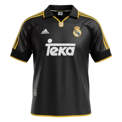 Real Madrid 1999-01 Retro Jersey Away Shirt