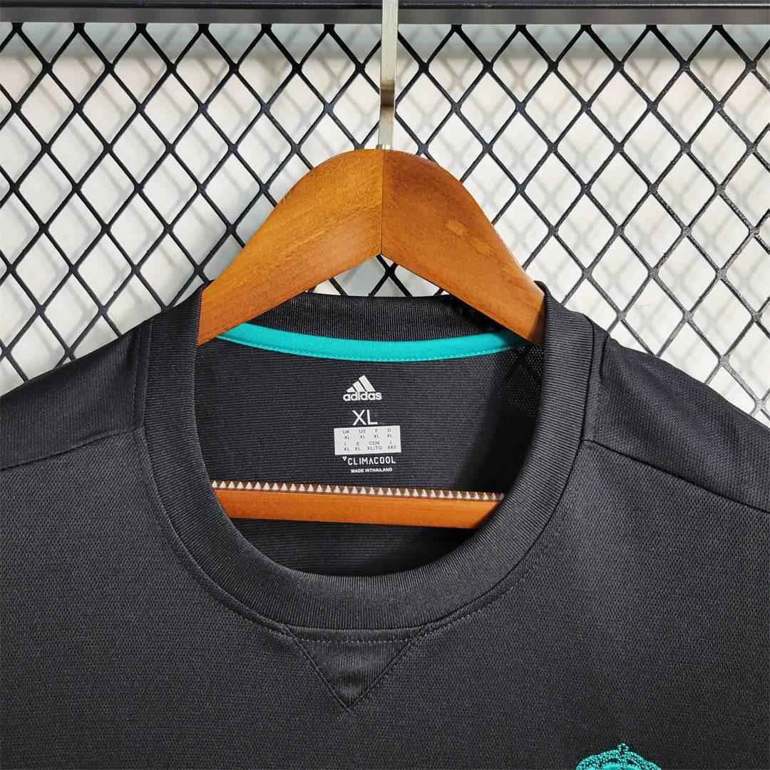 Real Madrid home Retro 2017-18 long sleeve jersey