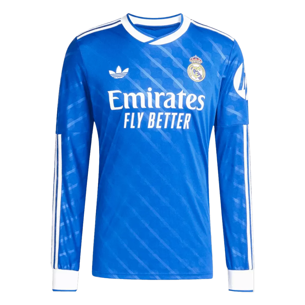 REAL MADRID THIRD AWAY LONG SLEEVES JERSEY 2025/26