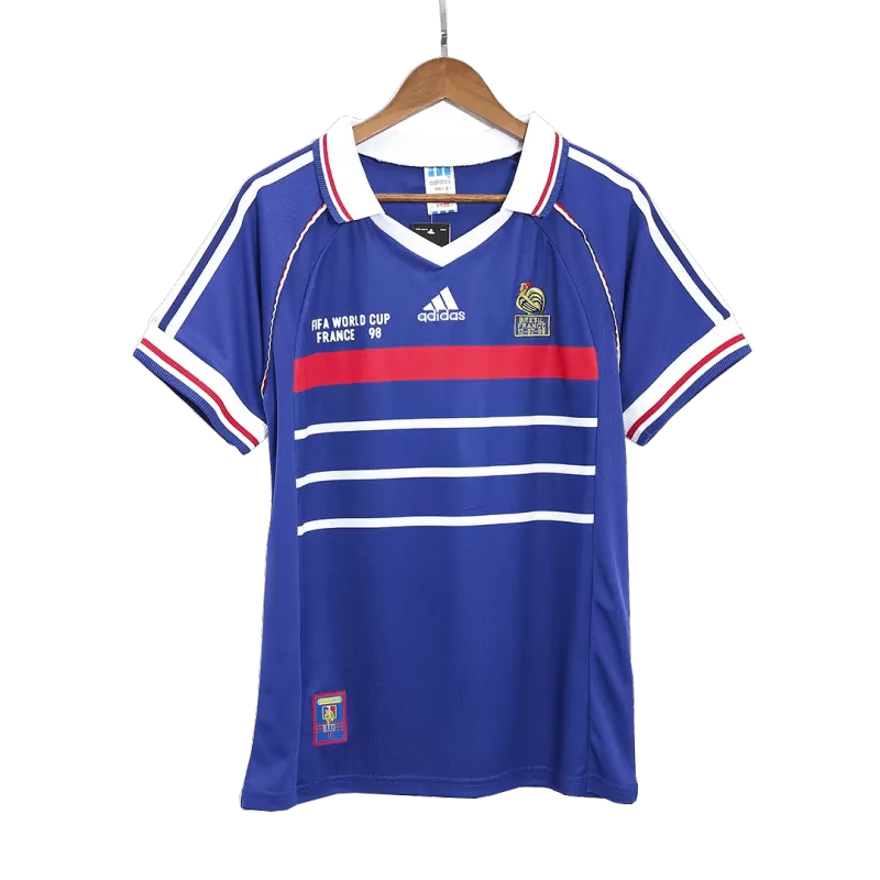 Retro 1998 France Home Jersey