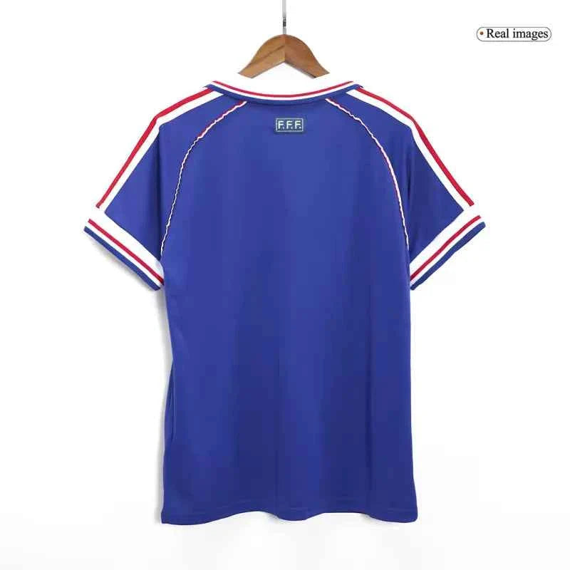 Retro 1998 France Home Jersey