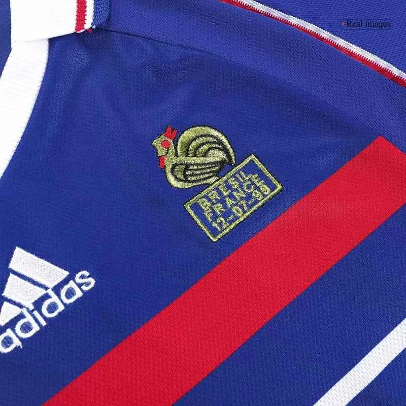 Retro 1998 France Home Jersey