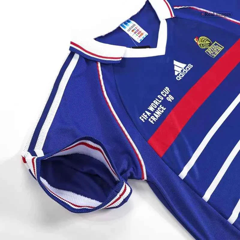 Retro 1998 France Home Jersey