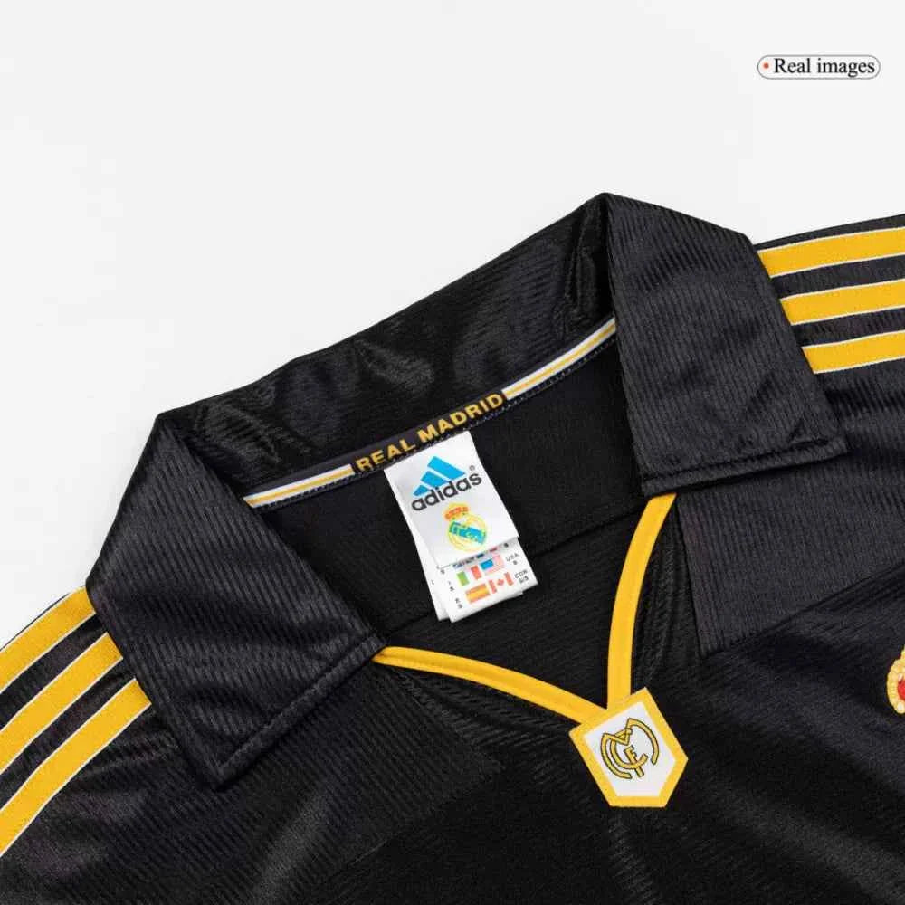 1999/01 RETRO REAL MADRID AWAY SOCCER JERSEY