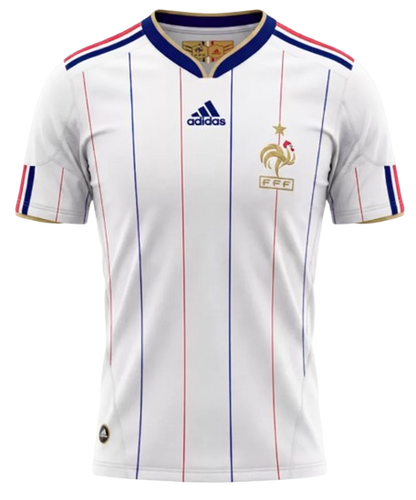 RETRO 2010 FRANCE AWAY SOCCER JERSEY