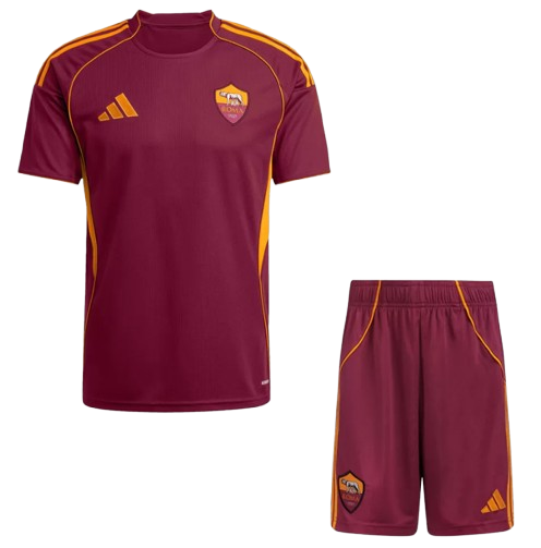 ROMA HOME SOCCER JERSEY KIT 2025/26 fan version