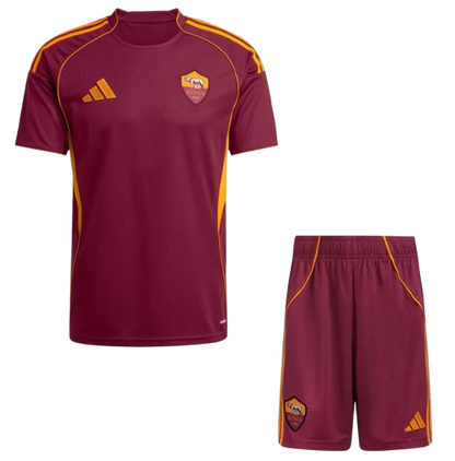 ROMA HOME SOCCER JERSEY KIT 2025/26 fan version