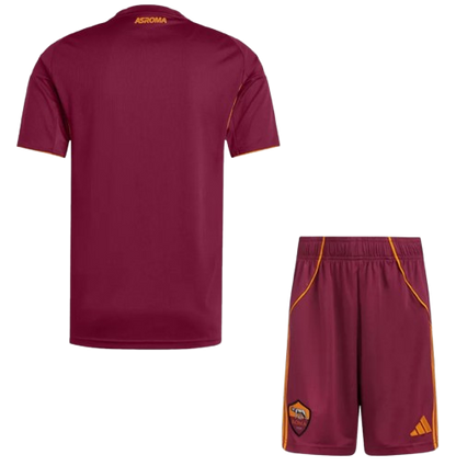 ROMA HOME SOCCER JERSEY KIT 2025/26 fan version