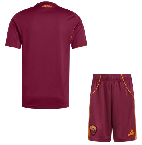 ROMA HOME SOCCER JERSEY KIT 2025/26 fan version