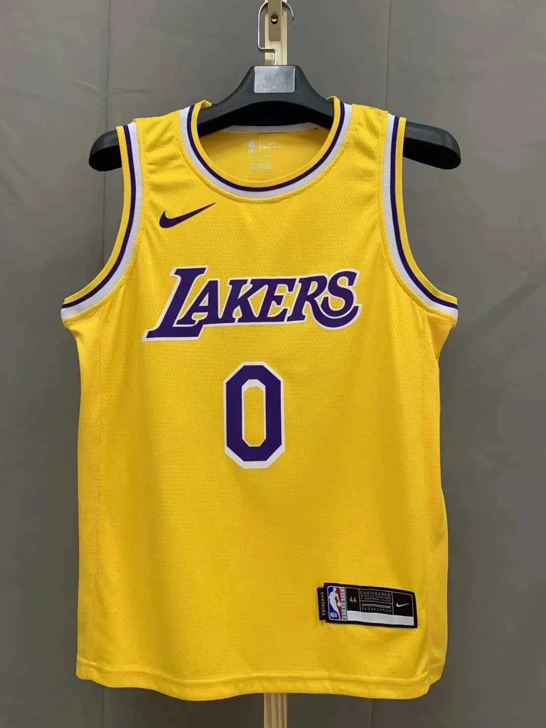 NBA Laker yellow Kuzma No.0