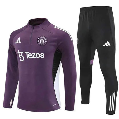 Manchester United Training Tracksuit 25-26 Purple (Kids And Man )