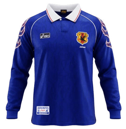 RETRO 1998 JAPAN HOME LONG SLEEVES SOCCER JERSEY - Vantyjersey