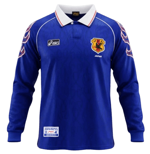RETRO 1998 JAPAN HOME LONG SLEEVES SOCCER JERSEY - Vantyjersey