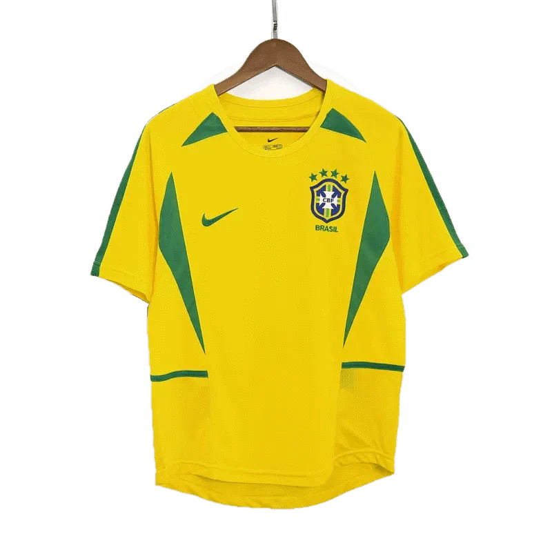 Brazil Jersey retro Home Jersey 2002/03