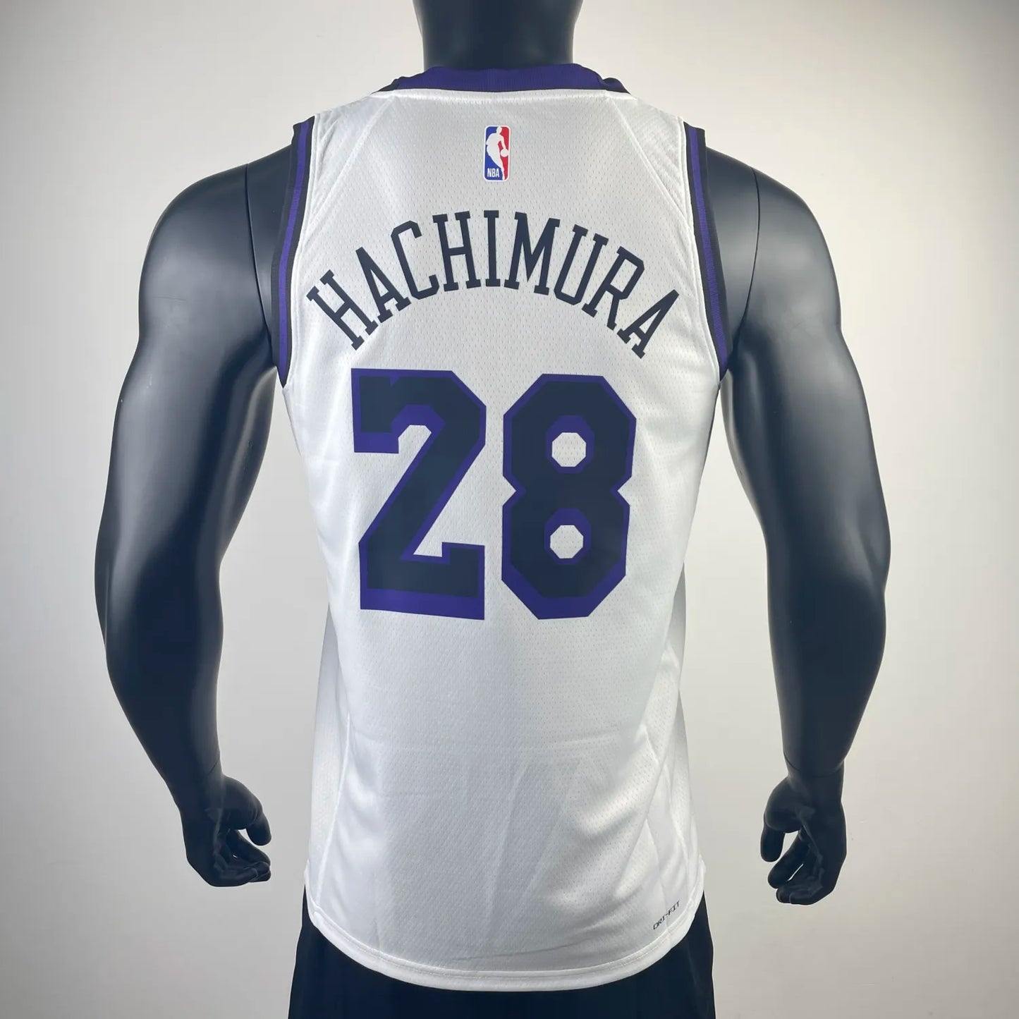 Los Angeles Lakers City Edition White 28 HACHIMURA NBA 2023 Jerseys