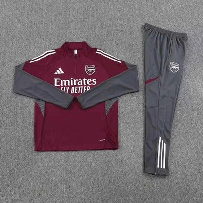 Arsenal Training Tracksuit Red 25-26 (Kids And Man )