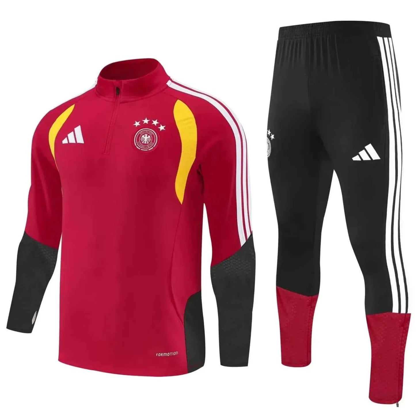 Germany Red Training Tracksuit 26-27 for Kids and Men