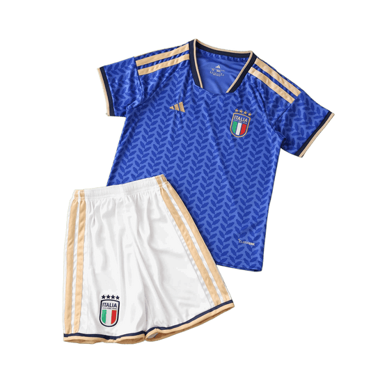 Kids 2026 World Cup Italy Home Kit