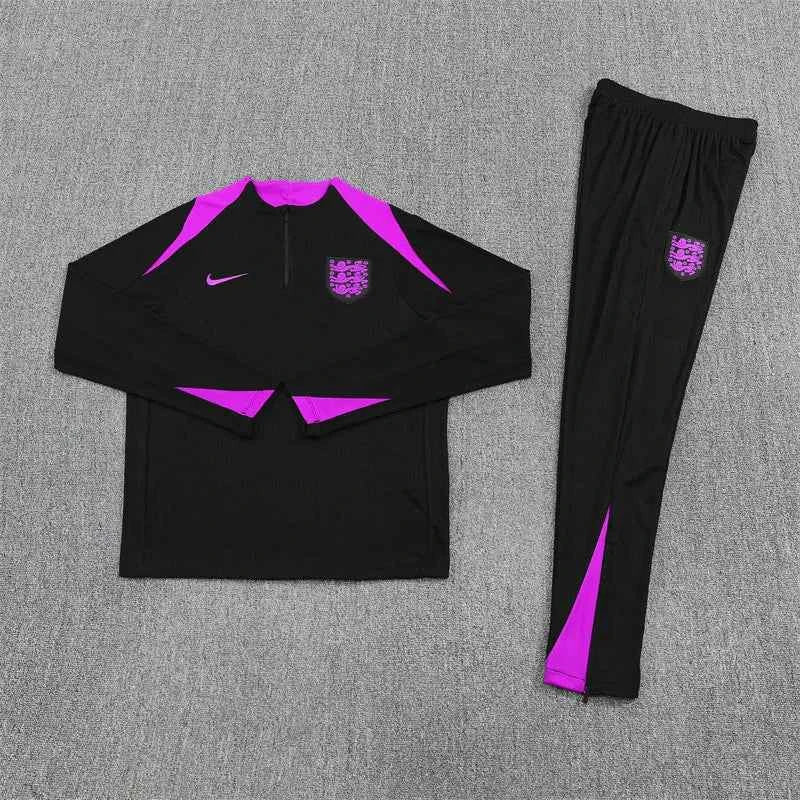 England Training Tracksuit Black 25-26 (Kids And Man )