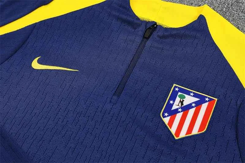Atletico Madrid Training Tracksuit 25-26 Player Blue (Kids And Man )