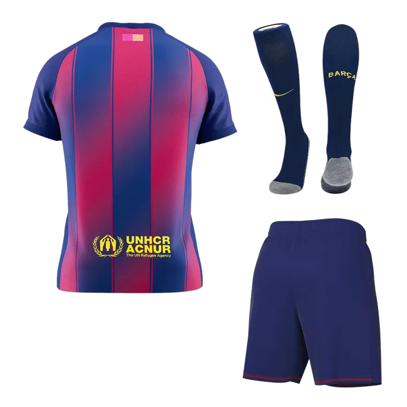 Barcelona Home Soccer Full Kit 2025/26 - Fan Version