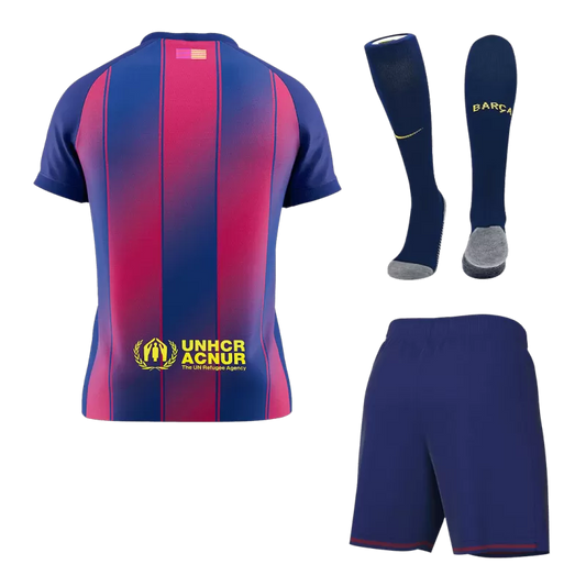 Barcelona Home Soccer Full Kit 2025/26 - Fan Version