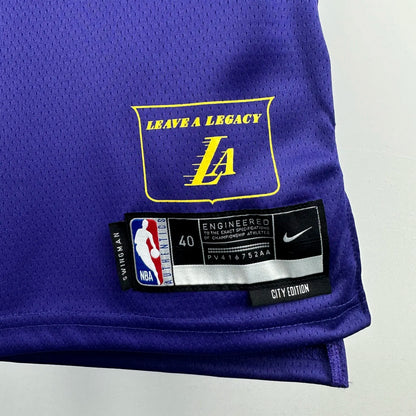 Los Angeles Lakers City Edition 1 RUSSELL NBA 2025 Jerseys