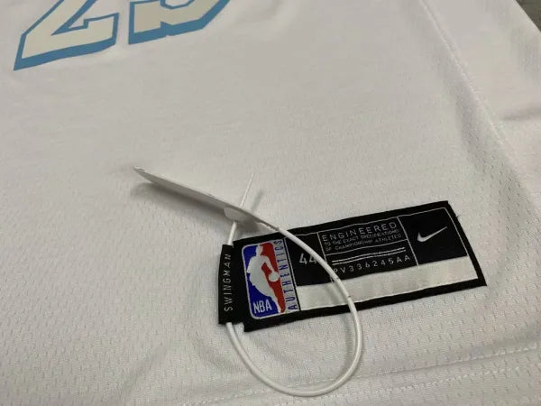 NBA Laker white James No.23