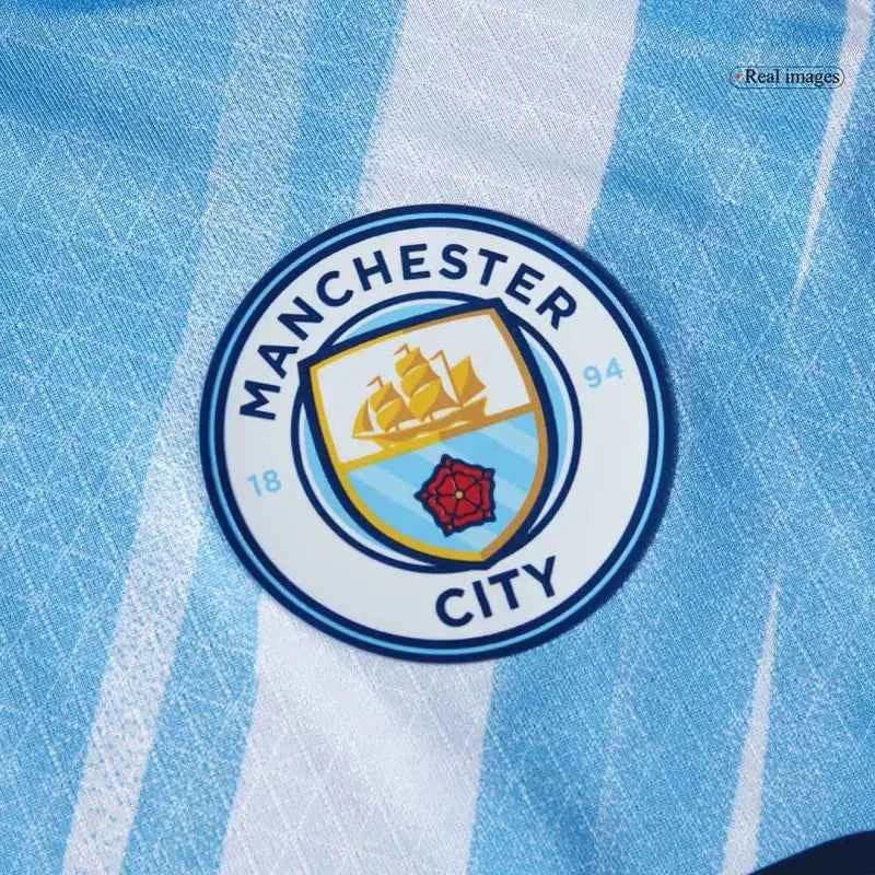 Manchester City HAALAND 9 Home Soccer Jersey 2025-26 - Player Version