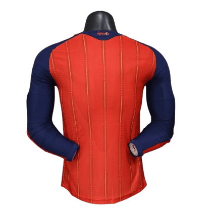 Spain Home Long Sleeves Jersey World Cup 2026 - Player Version