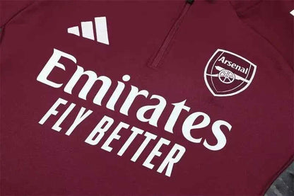 Arsenal Training Tracksuit Red 25-26 (Kids And Man )