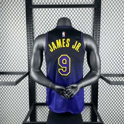 Los Angeles Lakers City Edition 9 JAMES JR NBA 2025 Jerseys