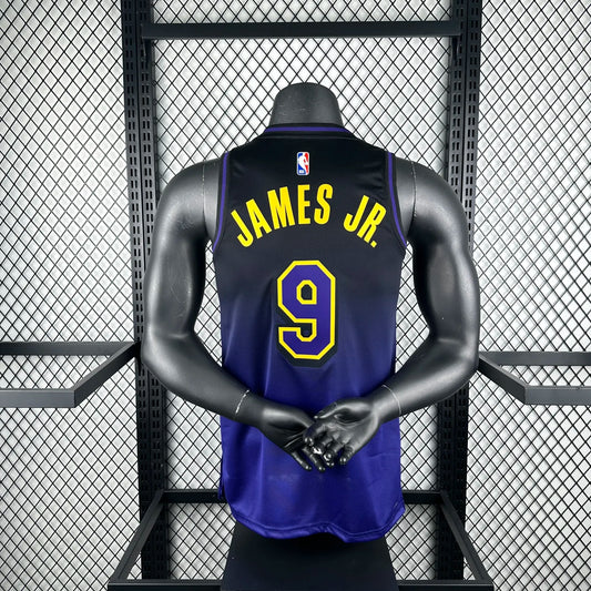 Los Angeles Lakers City Edition 9 JAMES JR NBA 2025 Jerseys
