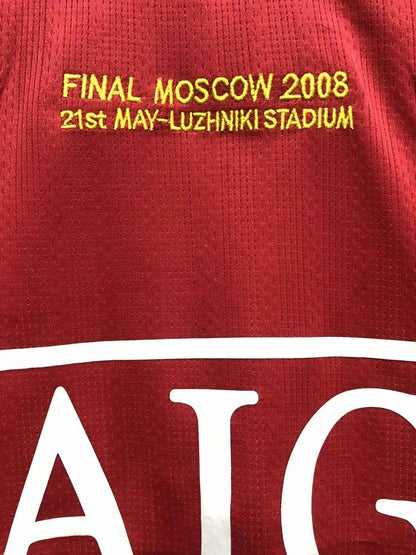 Manchester United Retro 07/08 Home RONALDO 7 Soccer Jersey
