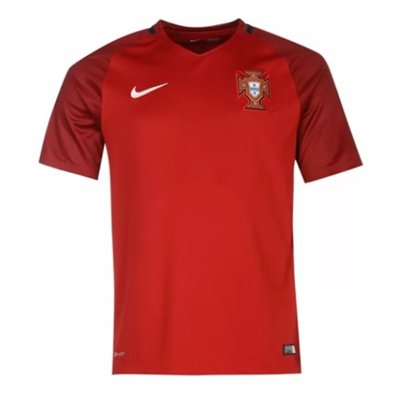 Retro 2016 Portugal Home Soccer Jersey