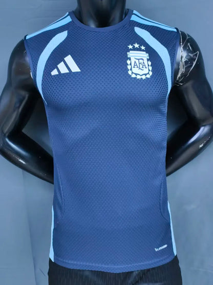 Argentina Vest Training Sets Soccer Jersey 26-27 - Player Version