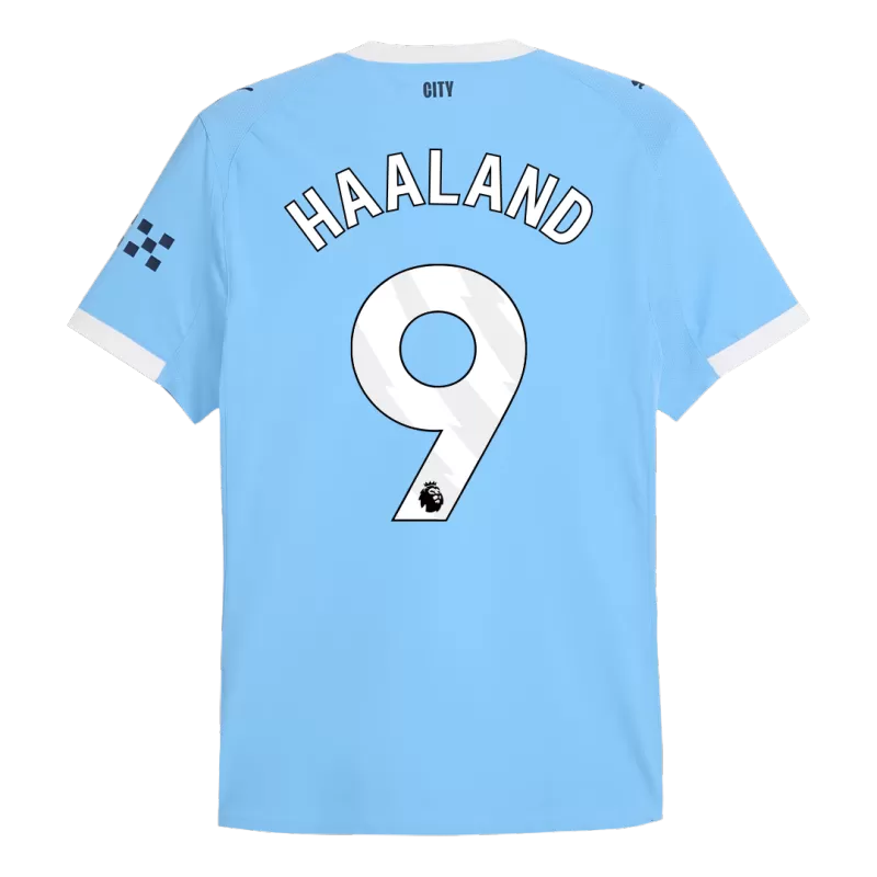 Manchester City HAALAND 9 Home Soccer Jersey 2025-26 - Player Version
