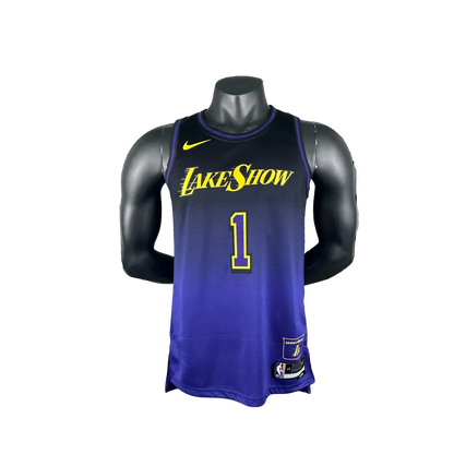 Los Angeles Lakers City Edition 1 RUSSELL NBA 2025 Jerseys