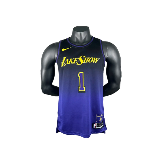 Los Angeles Lakers City Edition 1 RUSSELL NBA 2025 Jerseys