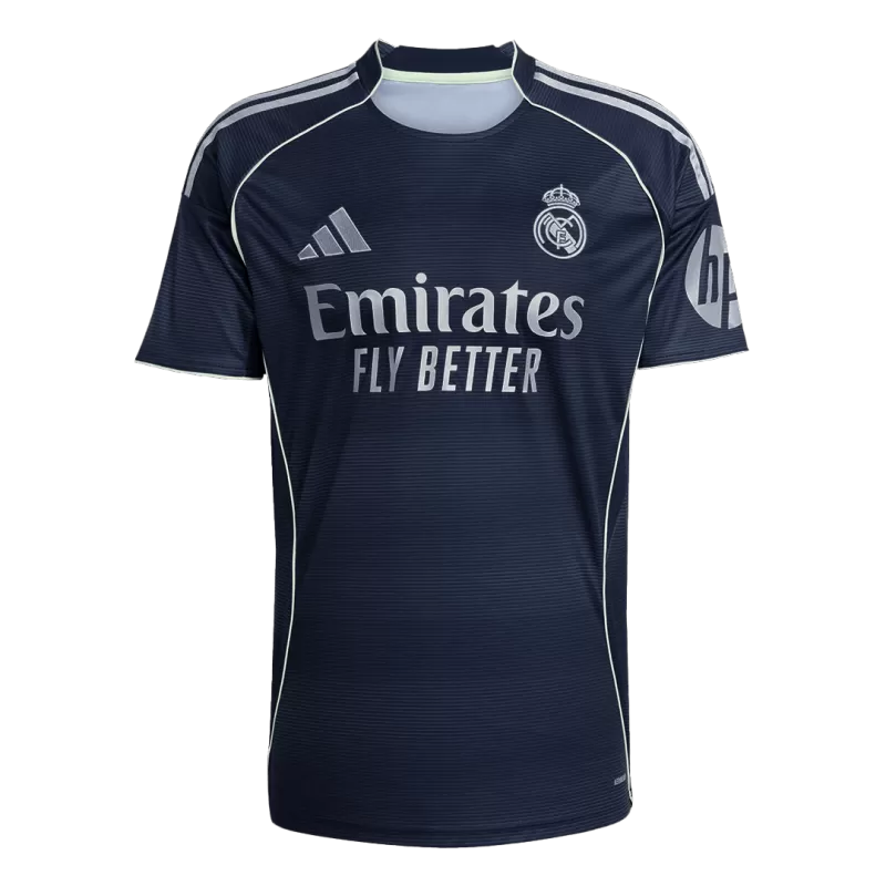 Real Madrid Soccer Jersey Away 2025/26 (ARDA GULER #17) - Fan Version - World Jersey | Premium Football Kits, Retro Jerseys & Boots Shop