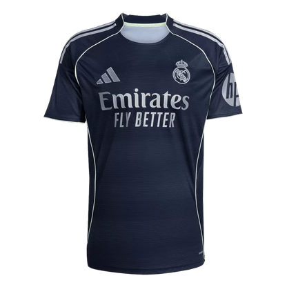 Real Madrid Soccer Jersey Away 2025/26 (ARDA GULER #17) - Fan Version - World Jersey | Premium Football Kits, Retro Jerseys & Boots Shop